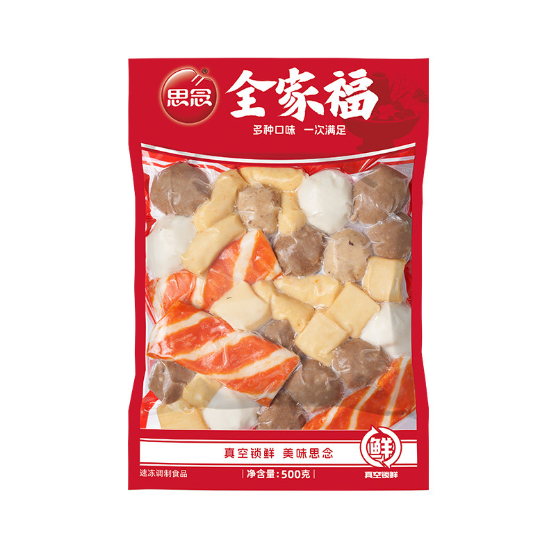 思念火锅丸子组合装全家福500g