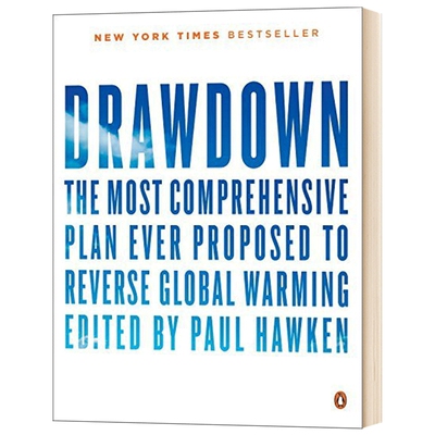 缩减 英文原版 Drawdown 有史以来提议的全面的计划来扭转全球变暖 英文版进口原版英语书籍