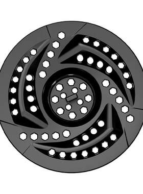 潜水艇卫生间漩涡地漏过滤网盖板