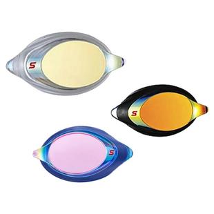 日本SWANS诗韵SRX有胶圈竞速近视泳镜高清防雾镀膜定制左右眼度数