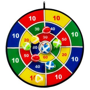 儿童飞镖盘粘粘球幼儿园室内投掷运动感统训练器材家用男女孩玩具