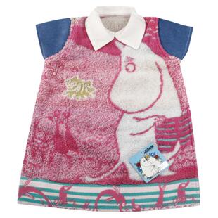 日本毛巾美术馆新疆棉擦手巾亚美姆明MOOMIN挂式纯棉吸水儿童毛巾