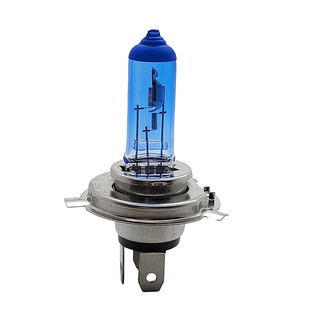 超亮汽车三爪三脚H4氙气前大灯泡超白光12V100/90W疝气远近光灯泡