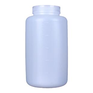 2500ml广口瓶HDPE大口径塑料瓶大口样品瓶药剂瓶聚乙烯瓶密封桶4