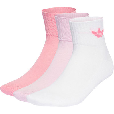Adidas/阿迪达斯正品MID ANKLE SCK三双装男女运动短袜IL5027