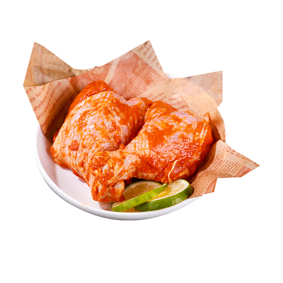 钰图奥尔良鸡腿琵琶腿大号80只调理鸡腿冷冻半成品腌制烤鸡腿商用