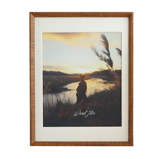 实木细窄边框摆台相框带后支架北欧8寸6寸16寸4K8K创意画框挂墙A3