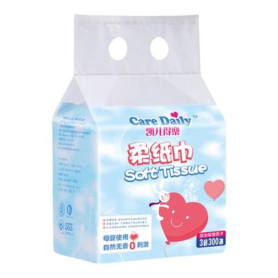 凯儿得乐婴幼儿柔纸巾干湿两用