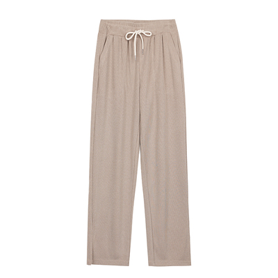 九分休闲裤巨衬肤色岩石绿