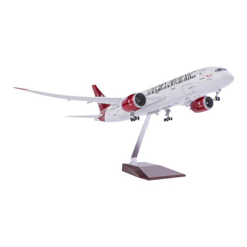 维珍航空飞机模型运费险787礼品