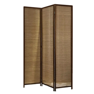 隔断屏风折屏做旧复古玄关中式折叠屏风客厅移动隔断竹子实木屏风