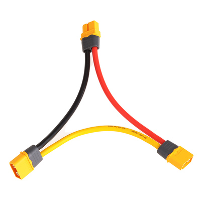 络黎XT60插头串联线无铅焊锡