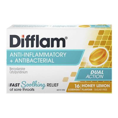 Difflam澳洲润喉糖甲流感护嗓教师扁桃体咽炎口腔喉咙痛消炎杀菌