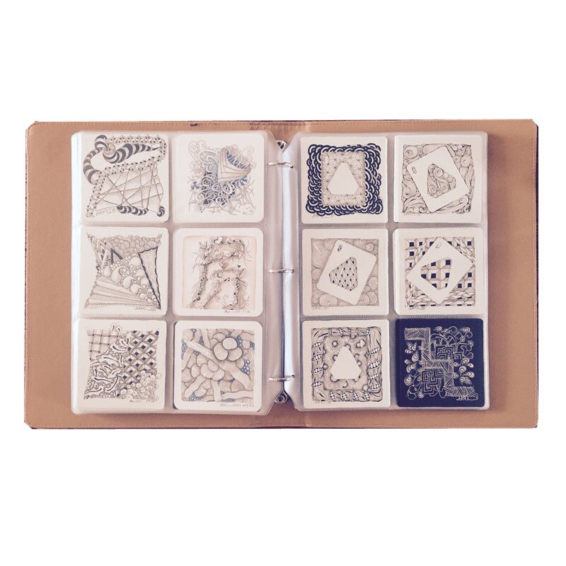 禅绕画纸砖画笔套装初学者入门纸
