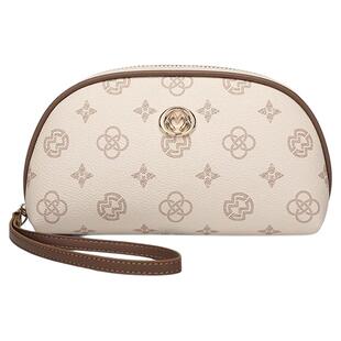 稻草人手拿包女2025新款零钱包长款手机包复古百搭女士手腕包正品