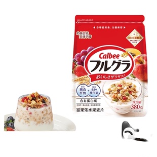 Calbee/卡乐比进口富果乐原味水果麦片380g早餐即食饱腹代餐