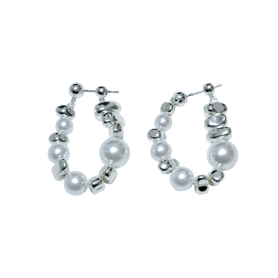 Starryee简约珍珠碎银子设计感女