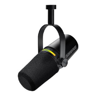 Shure/舒尔MV7+动圈话筒电脑手机录音麦克风户外直播设备专业主播