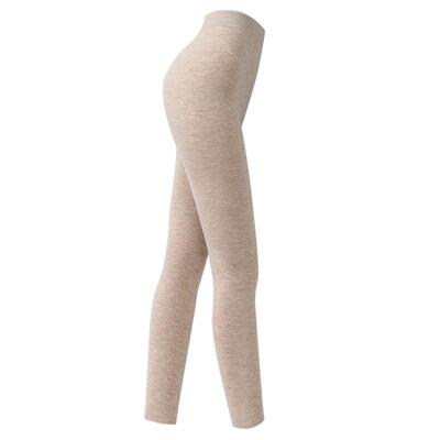 金纺棰超薄针织羊毛打底裤