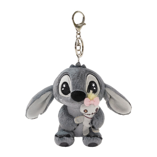 迪士尼正版史迪奇抱小金包包挂件毛绒小玩具玩偶钥匙扣送朋友礼物