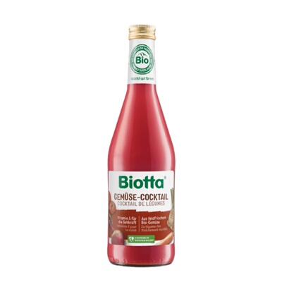 Biotta茄红活力特调蔬菜汁 瑞士进口非浓缩无添加NFC100%植物来源