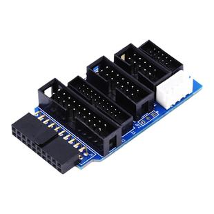 绿深LSSZ LINK仿真器 专用JATG转接板 JTAG转SWD接口 7种接口