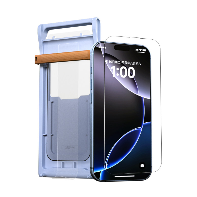 膜法力适用iphone17promax钢化膜苹果16手机膜3D钢化AR膜全屏高清抗反射涂层膜防指纹保护膜防反光无尘仓贴膜