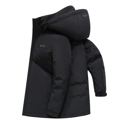 雪中飞商务夹克羽绒服