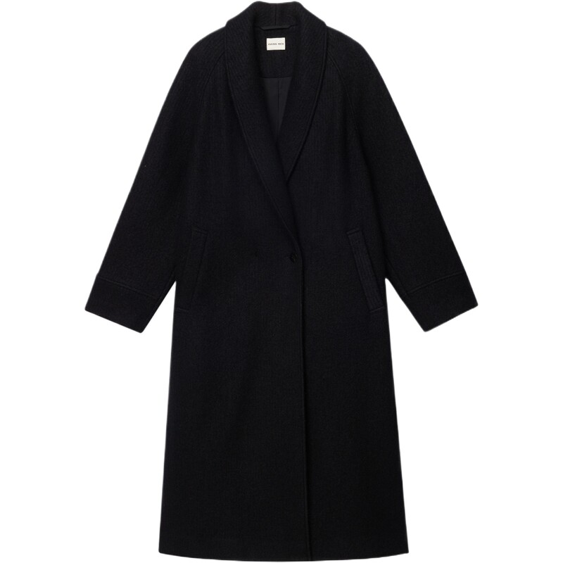 【新品】素然ZUCZUG 4M36 24冬季女士休闲羊毛针织呢浴袍款长大衣