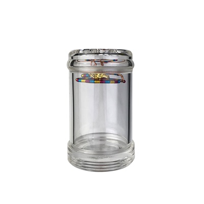 仿尖鼻子蝈蝈罐罐七孔水晶响簧好鸣虫高透明高端有机过冬蝈蝈叫罐