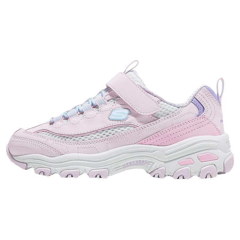 Skechers斯凯奇儿童时尚熊猫鞋女童休闲老爹鞋轻便运动鞋