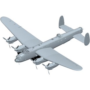恒辉 HKMODEL 01E010 1/32 兰开斯特 MK I/III轰炸机 拼装模型