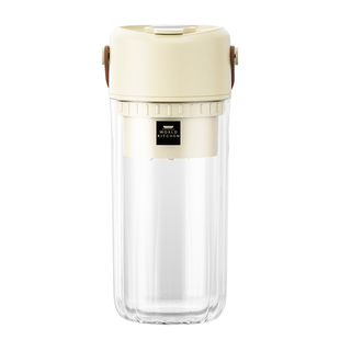 康宁便携式小型榨汁机双层玻璃榨汁杯电动可碎冰料理榨果汁机