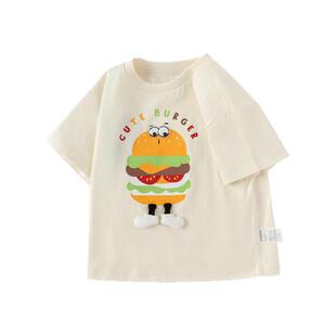 巴拉巴拉男童短袖t恤宝宝打底衫纯棉女童上衣速干夏装童装儿童潮t