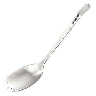 德国膳大皇304不锈钢公勺分餐勺西餐分餐叉勺一体分菜勺子分鱼勺