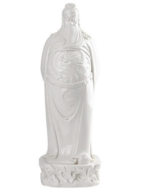 陶瓷关公像供奉神像家用客厅关公摆件武财神关二爷关羽镇宅财神爷