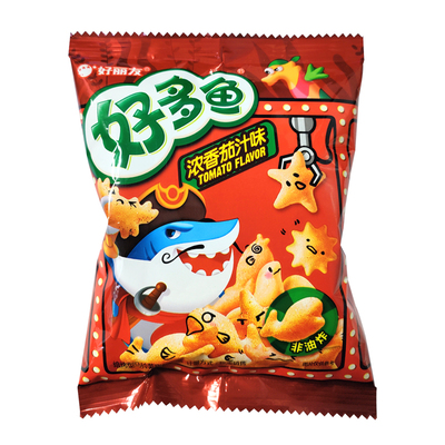 好丽友好多鱼膨化食品儿童零食