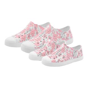 native亲子洞洞鞋儿童户外凉鞋有足弓女鞋大童雨鞋小学生透气童鞋