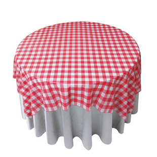 一次性桌布新年圆桌塑料餐布印花餐桌布长方形家用商用餐台布饭店