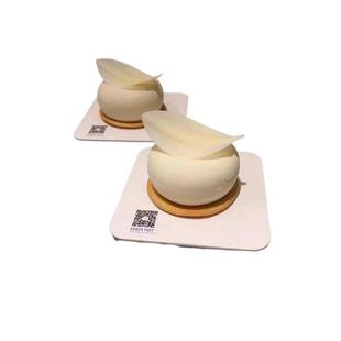 正形慕斯底托三角形切块底托法式甜品底托西点蛋糕底托一次性纸垫