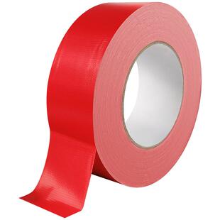 布基红色地膜胶带强力高粘墙面瓷砖红地垫地贴结婚装修地板地面保护膜专用无痕地毯胶布布基胶单面胶地毯胶