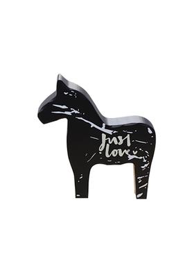 文艺风木质办公室书房桌面摆件