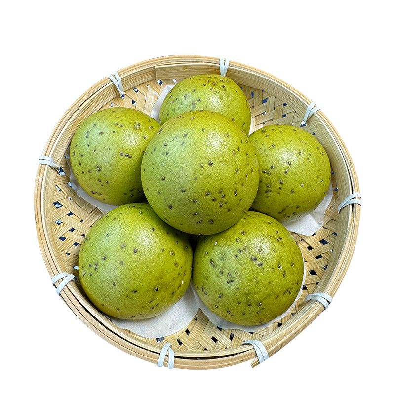 羽衣甘蓝奇亚籽杂粮馒头低脂轻食