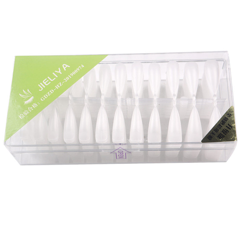 进口超薄磨砂免刻磨梯方形美甲
