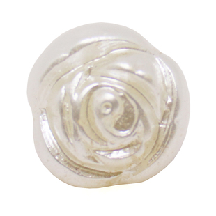 韩版玫瑰花型珍珠纽扣女士漂亮衬衫衬衣开衫毛衫针织扣子 diy手工