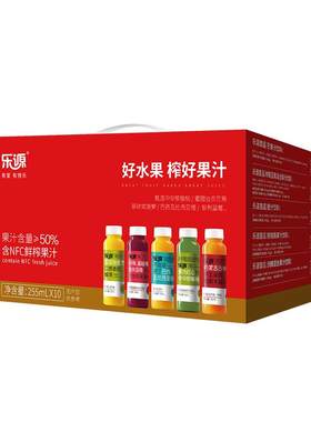乐源壹品礼盒组合装果汁饮料