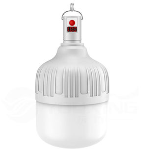 超亮充电LED太阳能灯泡家用夜市摆摊地摊灯照明应急灯大功率备用