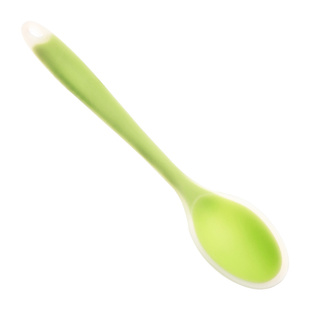 食品级硅胶小勺吃饭喝汤专用调羹儿童汤勺汤匙舀果酱刮勺搅拌勺子