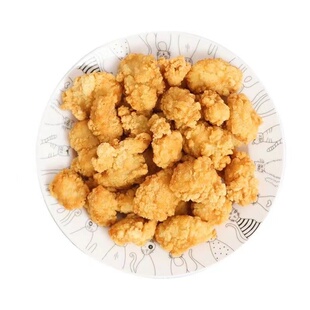 博远劲爆鸡米花盐酥鸡1公斤/包 裹粉鸡肉油炸速冻小食吃品2包包邮