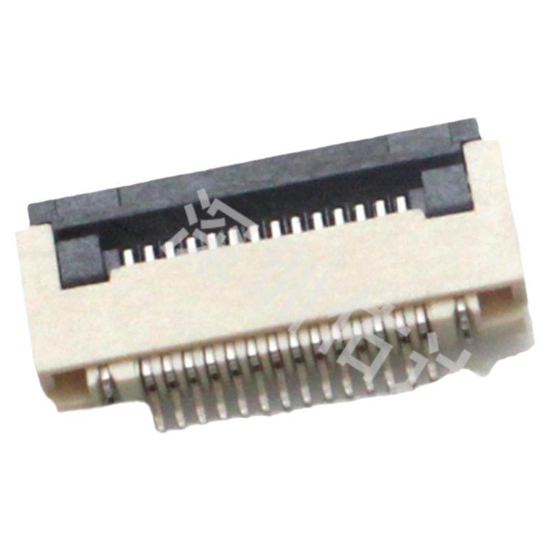 FPC/FFC软排线连接器0.5间距1.0间距 抽拉式上下接 翻盖下接4P5P